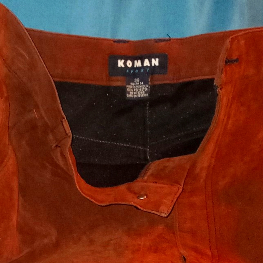 Koman Sport Brown Jeans. Thick and lasting